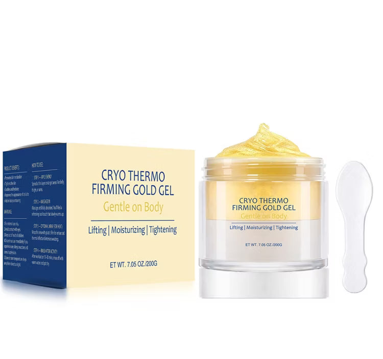 Gold-Infused Cryo-Thermo Firming Gel